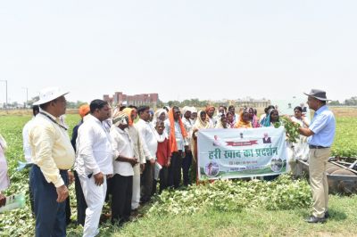 रासायनिक खाद पर निर्भरता घटाने आईसीएआर का बड़ा अभियान, किसानों को दिया प्रशिक्षण