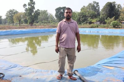   प्रधानमंत्री धन-धान्य योजना एवं मत्स्य संपदा योजना से बदली किसान नीरज गुप्ता की तस्वीर