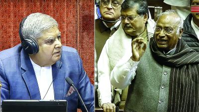  राज्यसभा में सभापति धनखड़ और खरगे के बीच हुई तीखी बहस, सदन में जबरदस्त हंगामा