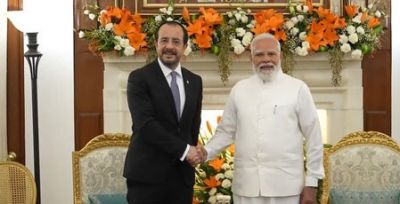  भारत-साइप्रस संबंधों को रणनीतिक साझेदारी का दर्जा, निवेश दोगुना करने का लक्ष्य: पीएम मोदी