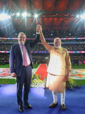  मेलबर्न में हुए कम्युनिटी प्रोग्राम में प्रधानमंत्री अल्बानीज़ की मौजूदगी ने इसे और भी खास बना दिया : प्रधानमंत्री मोदी