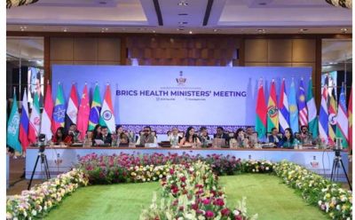  भारत की अध्यक्षता में 16वीं ब्रिक्स स्वास्थ्य मंत्रियों की बैठक संपन्न, स्वास्थ्य सहयोग को नई दिशा देने वाली घोषणा सर्वसम्मति से अपनाई
