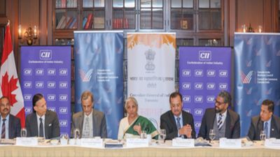  वित्त मंत्री सीतारमण ने कनाडाई निवेशकों से की चर्चा, गिनाईं भारत की निवेशक हितैषी नीतियां