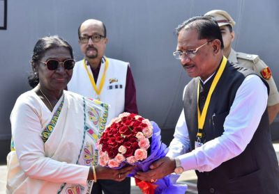  नक्सलवाद से मुक्त होकर विकास के रास्ते पर तेजी से आगे बढ़ रहा छत्तीसगढ़ : राष्ट्रपति मुर्मु