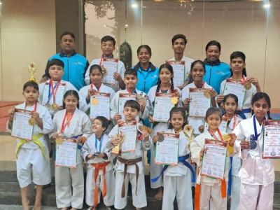  नेशनल कराटे चैंपियनशिप में टीएसएच के खिलाड़ियों का शानदार प्रदर्शन