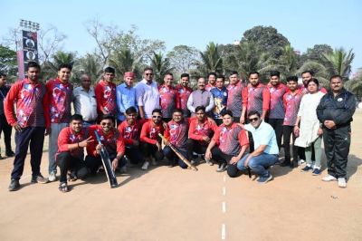 पत्रकारों के बीच पहुंचे उप मुख्यमंत्री अरुण साव, इंटर-प्रेस क्रिकेट टूर्नामेंट में बढ़ाया उत्साह