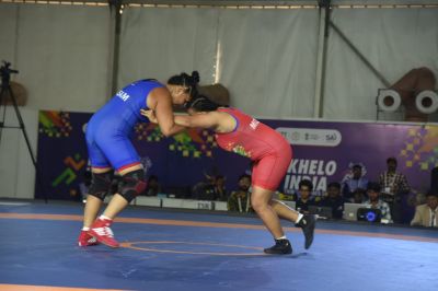  खेलो इंडिया ट्राइबल गेम्स 2026 : कुश्ती स्पर्धा के दूसरे दिन रोमांचक मुकाबले, खिलाड़ियों ने दिखाया शानदार प्रदर्शन