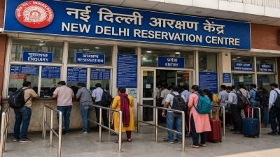  दिल्ली में तकनीकी कार्य के चलते रात में 5 घंटे बाधित रहेगा रेलवे आरक्षण सिस्टम