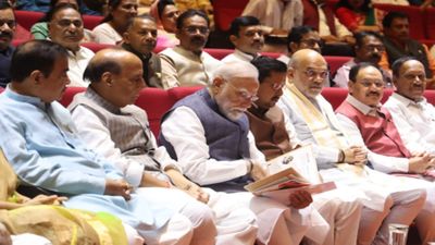  एनडीए के &lsquo;मंगल मिलन&rsquo; में पेपर लीक पर गंभीर मंथन, पीएम मोदी ने जताई गहरी चिंता: किरेन रिजिजू
